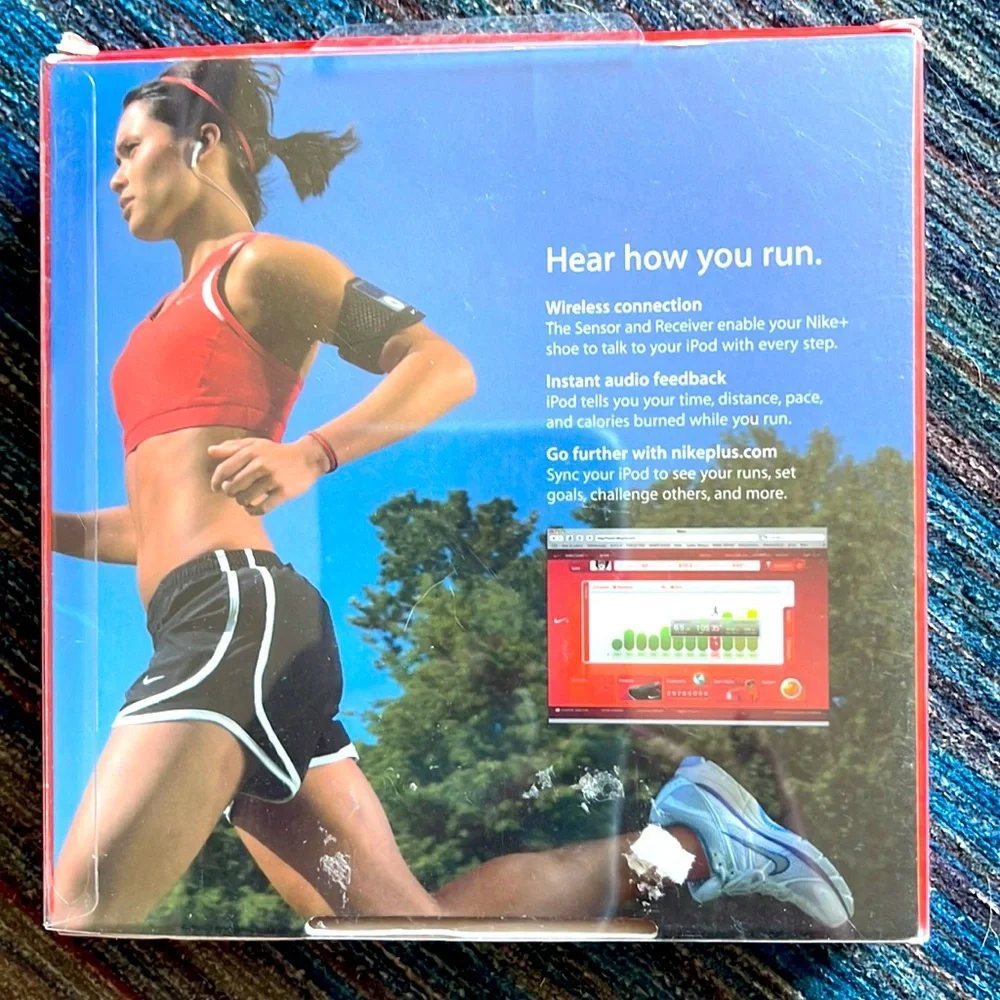 The Nike+ iPod Sensor from Apple - opened but unused !